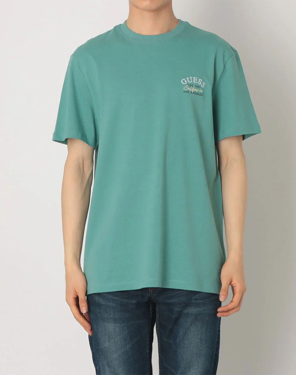 GUESS CN SS LEMON CIRCLE TEE ΜΠΛΟΥΖΑ ΑΝΔΡΙΚΟ M6GI19K3051-A74H Mixed