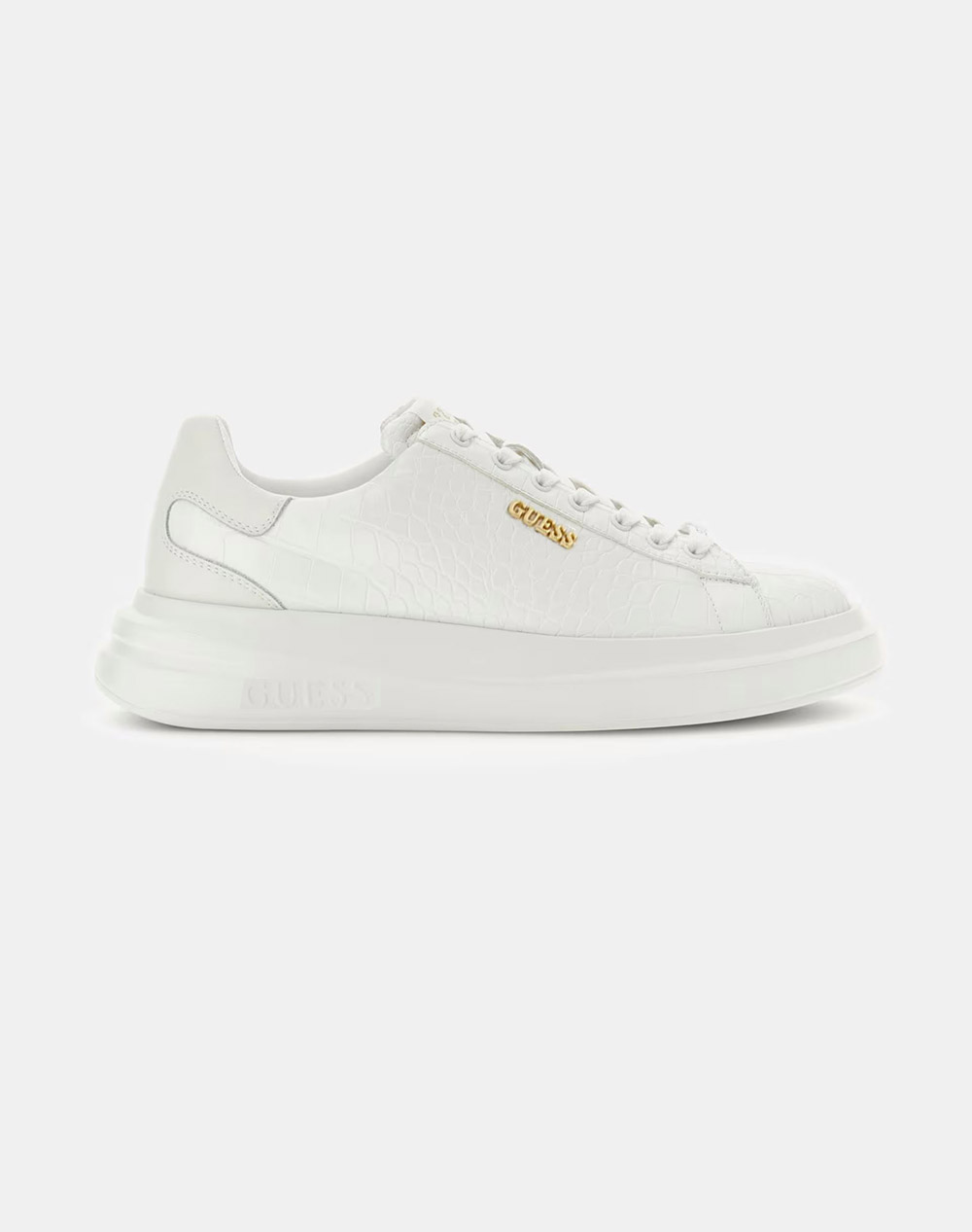 GUESS ELBA ΠΑΠΟΥΤΣΙ ΑΝΔΡΙΚΟ FMPELAELE12-WHITE White