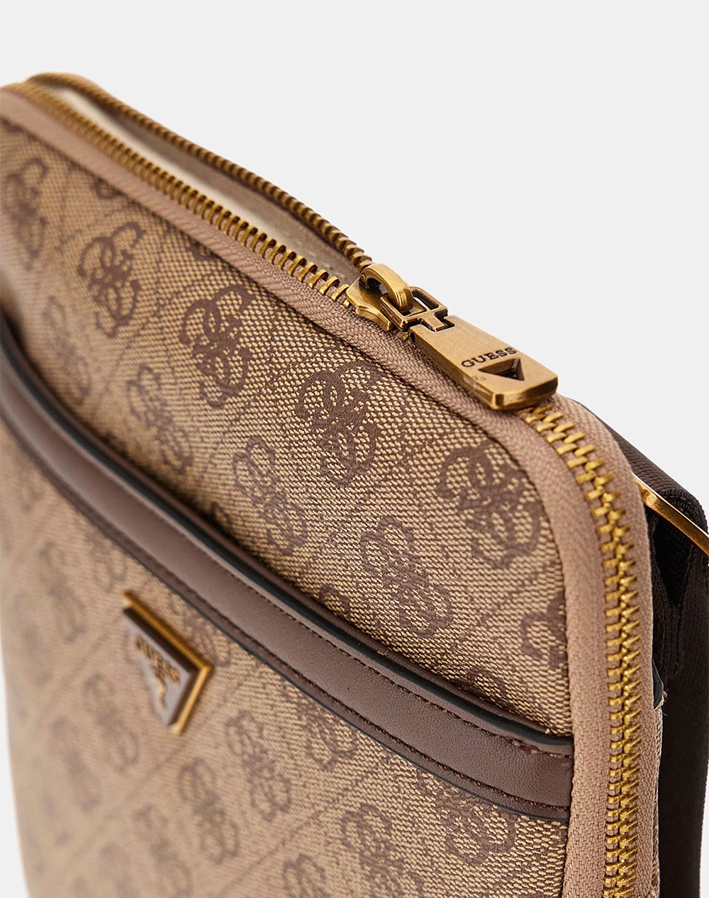 Guess Milano Crossbody Flat Τσάντα Ανδρικό Hmevzlp2223-Bbo Biege ανδρικά αξεσουάρ τσάντες Politikos Shop Πολιτικός