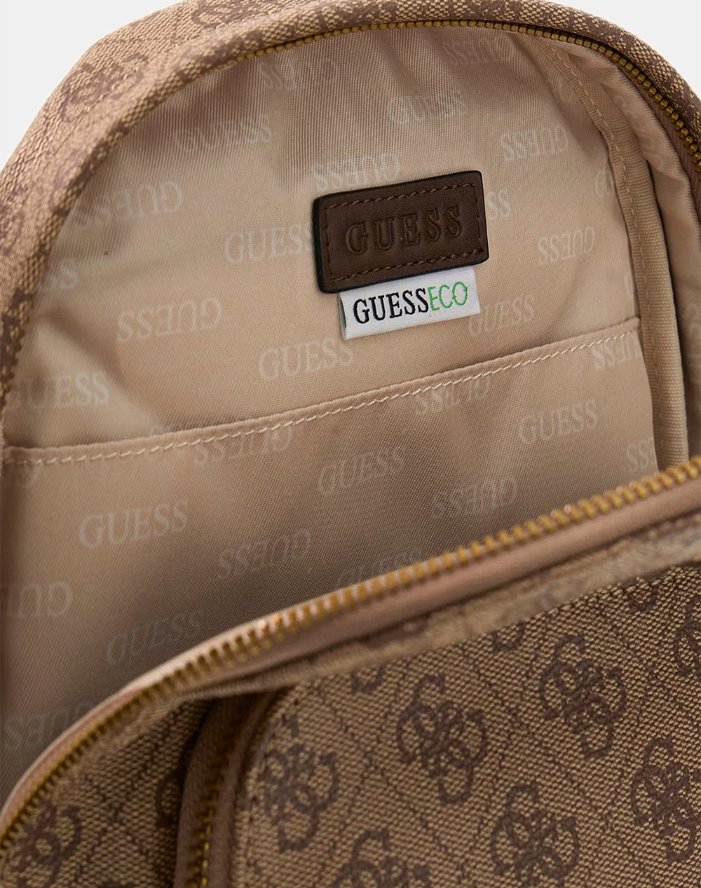 Guess Milano Backpack Crossover Τσάντα Ανδρικό Hmmilop6202-Bbo Biege ανδρικά αξεσουάρ τσάντες Politikos Shop Πολιτικός