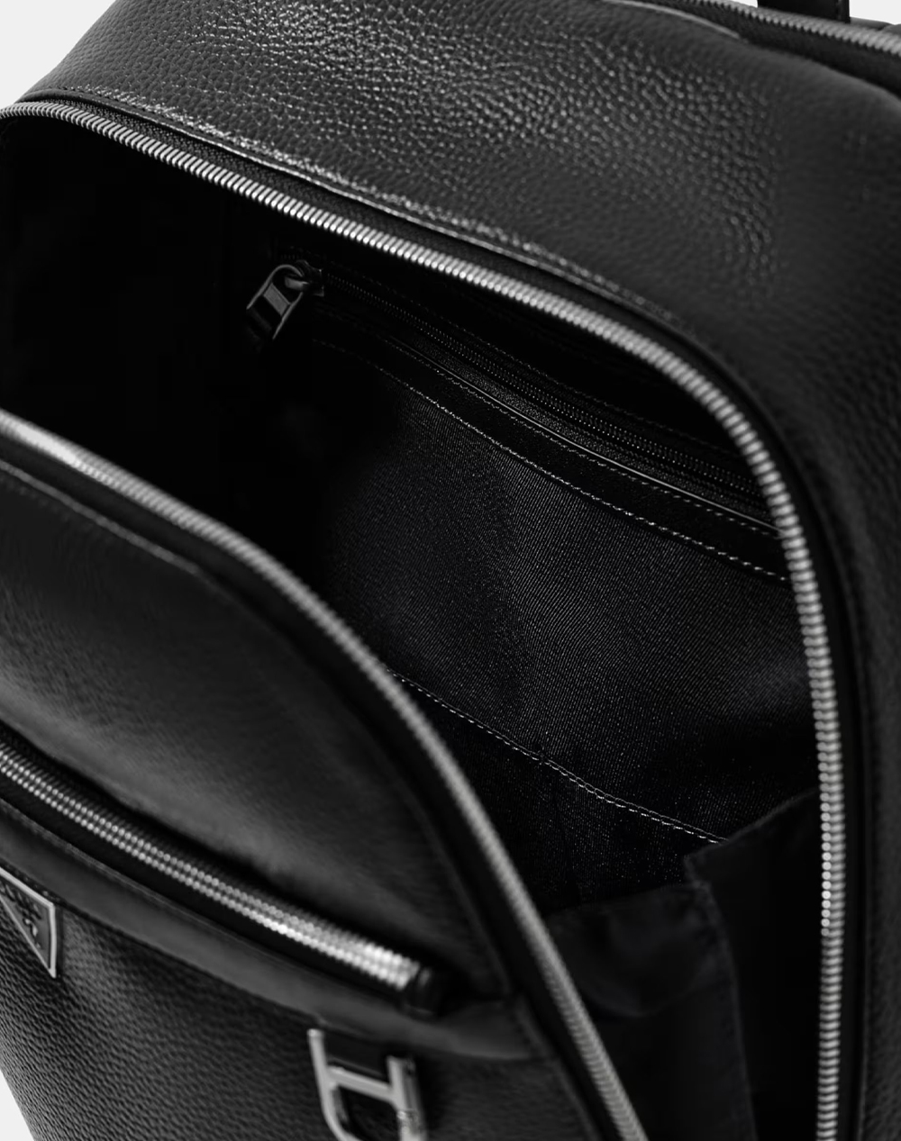 Guess Monaco Squared Backpack Τσάντα Ανδρικό Hmmogrp6145-Bla Black ανδρικά αξεσουάρ τσάντες Politikos Shop Πολιτικός