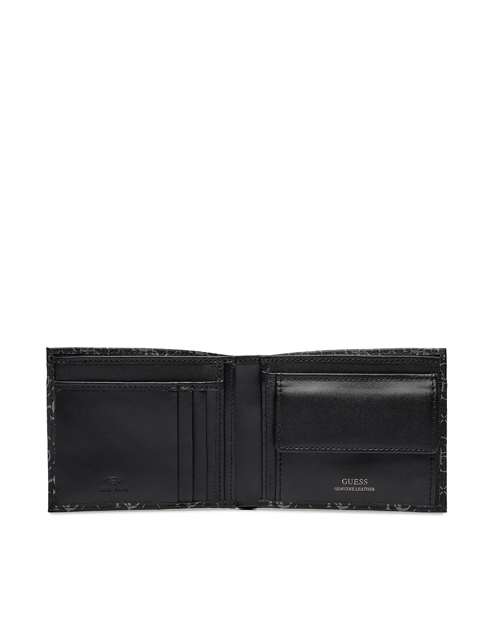 Guess Milano Bllfld W Coin Pocket Αξεσουάρ Ανδρικό Smvelelea20-Dab Jetblack ανδρικά αξεσουάρ Πορτοφολια Politikos Shop Πολιτικός
