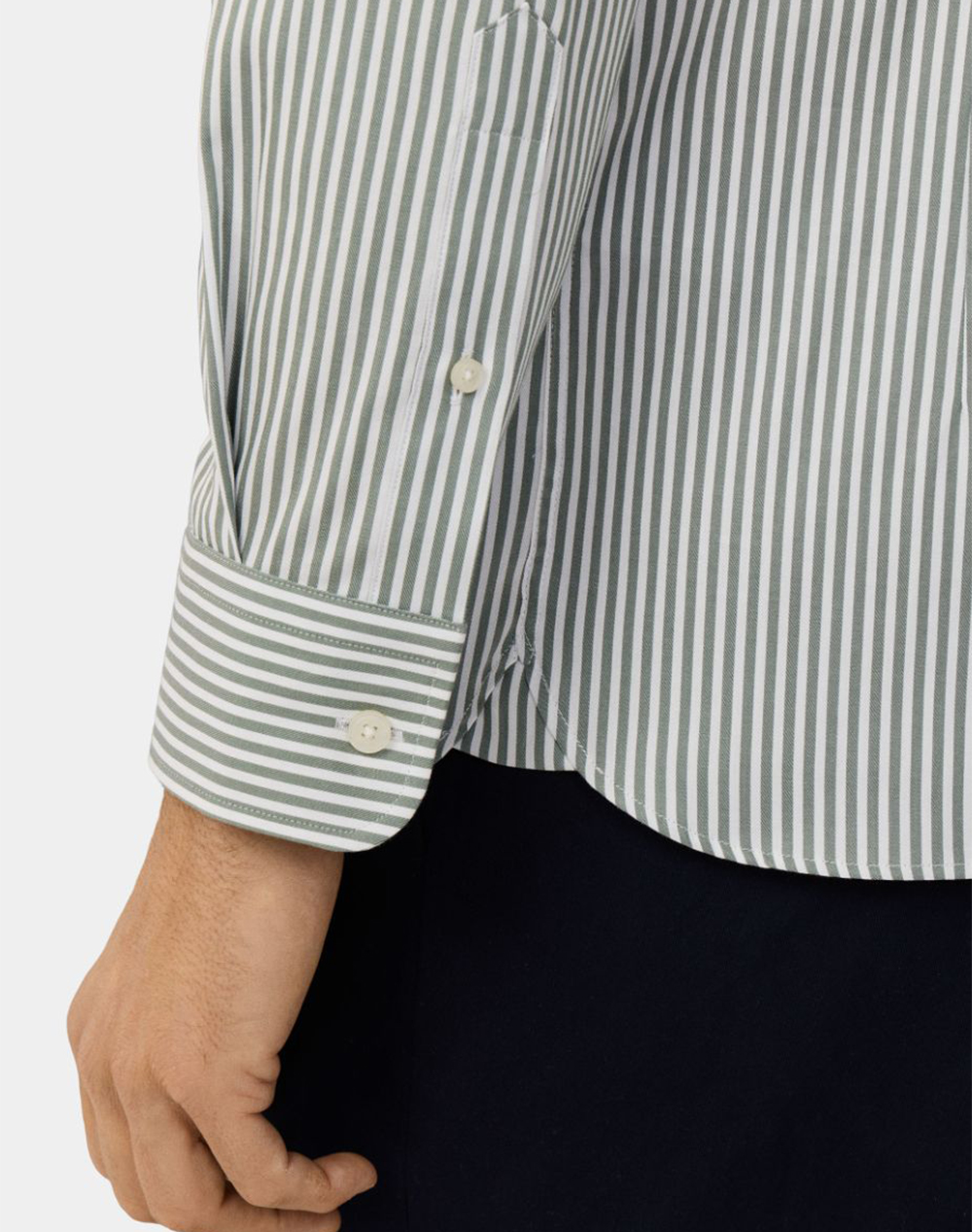 Hackett Drop 2A Double Face Bengal Str Πουκαμισο Ανδρικό Hm3010648-621 Lightgreen ανδρικά ρούχα πουκάμισα Politikos Shop Πολιτικός
