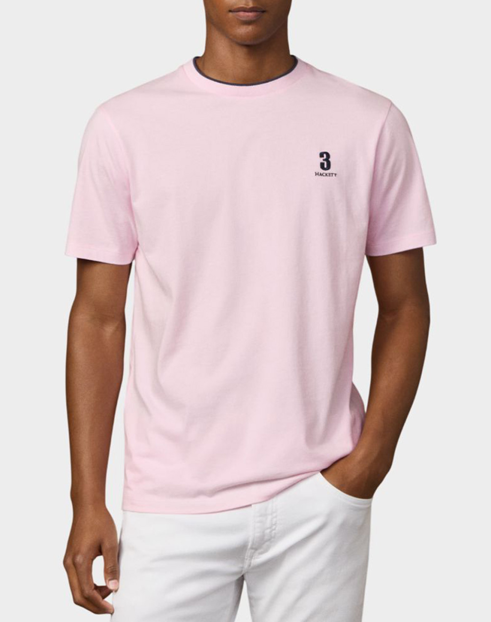 HACKETT NUMBERS HERITAGE NBR TEE ΜΠΛΟΥΖΑ ΑΝΔΡΙΚΟ HM5000093-315 LightPink