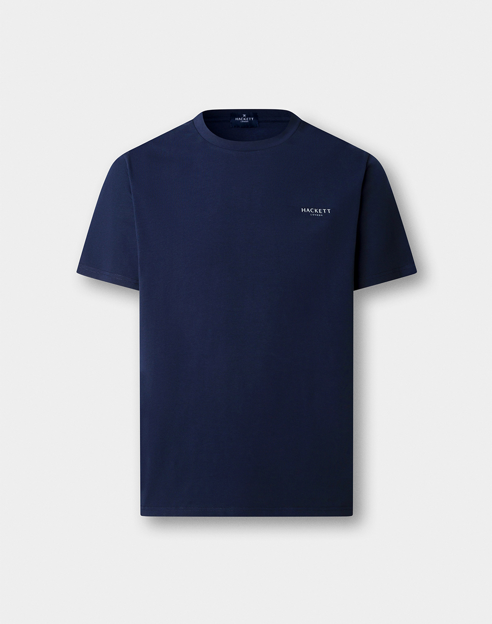Hackett Loungewear Logo Tshirt Μπλούζα Ανδρικό Hmu200038-591 Darkblue ανδρικά ρούχα μπλούζες T-Shirt Politikos Shop Πολιτικός