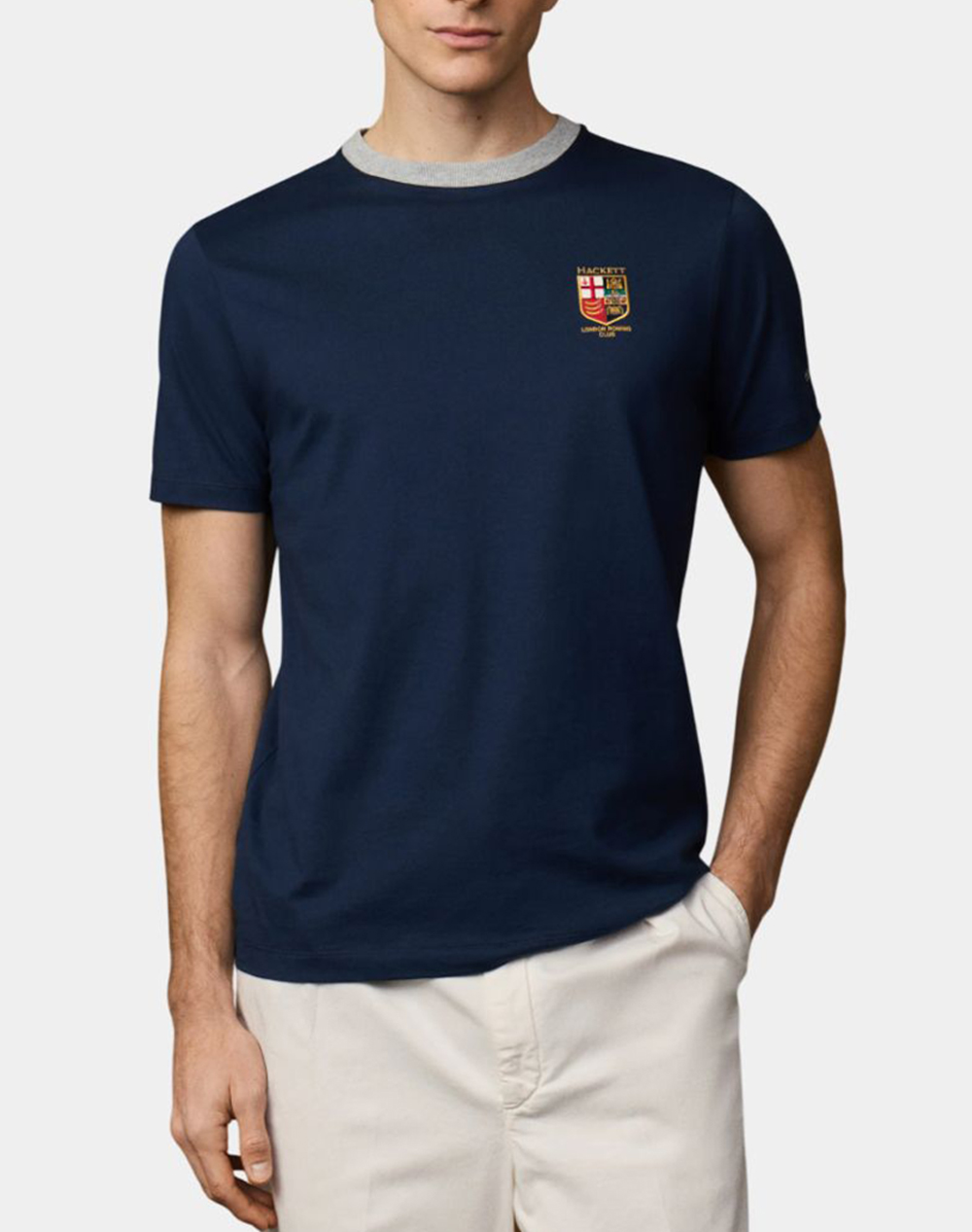 HACKETT LRC HERITAGE LRC TEE ΜΠΛΟΥΖΑ ΑΝΔΡΙΚΟ HM5000082-584 NavyBlue