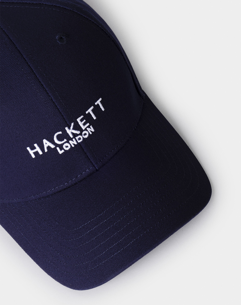 Hackett London Drop 2 Contrast Brand Cap Αξεσουάρ Ανδρικό Hm0400074-595 Navyblue ανδρικά αξεσουάρ Σκουφοι & Καπελα Politikos Shop Πολιτικός