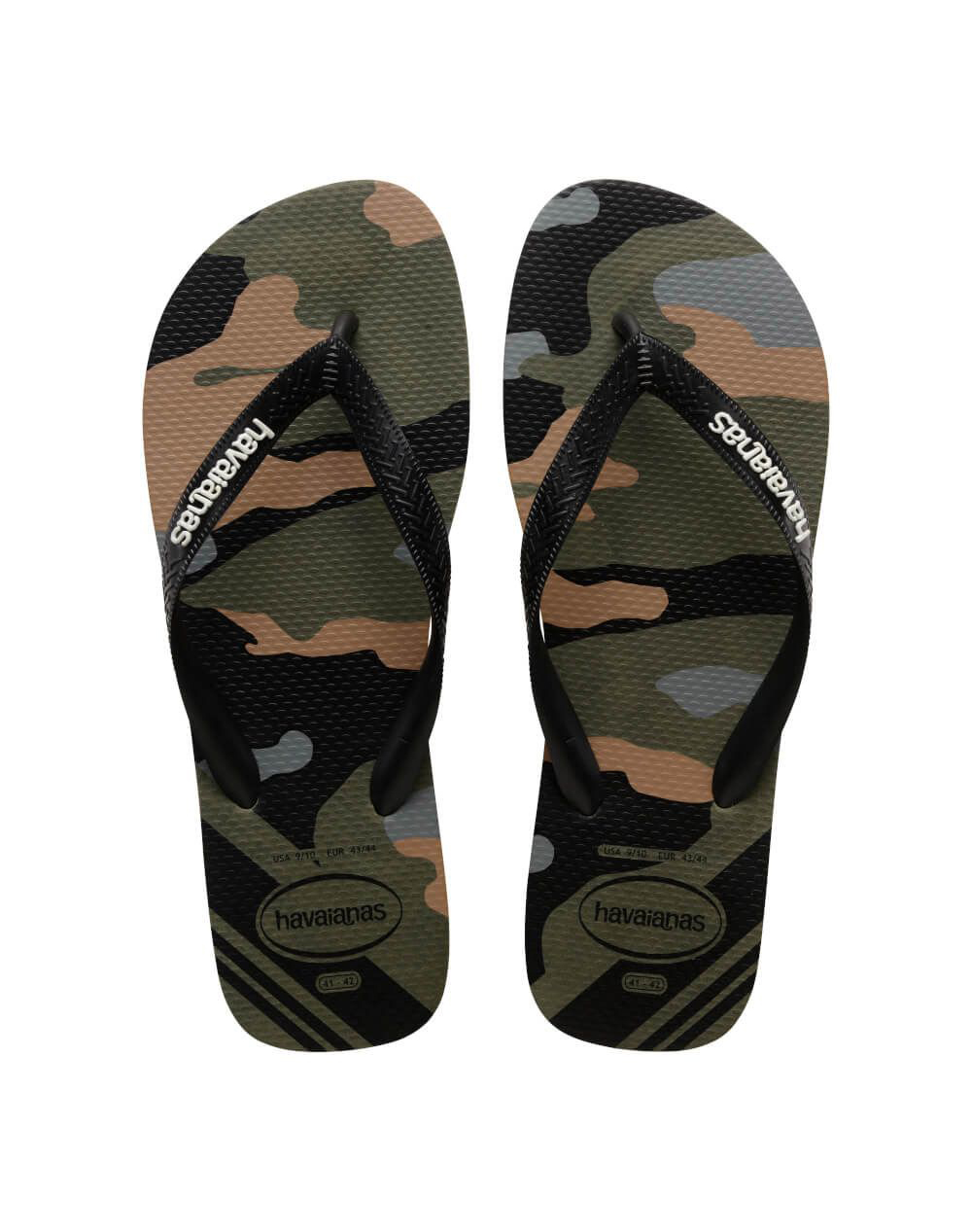 Havaianas Hav Top Camu 4141398-0869 Khaki ανδρικά παπούτσια Σαγιοναρες Politikos Shop Πολιτικός
