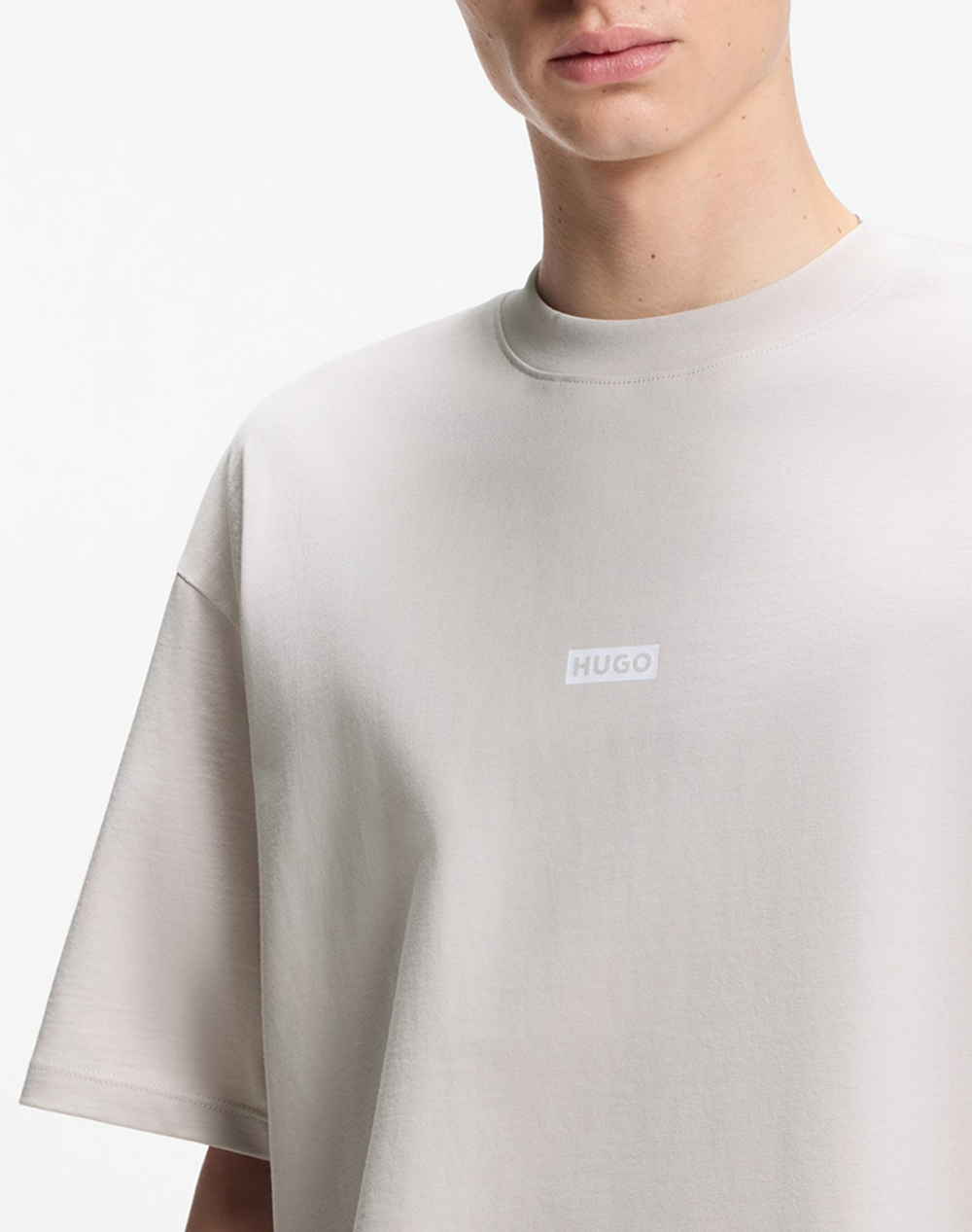 Hugo Nalono 10250555 01 50509776-535 Mixed ανδρικά ρούχα μπλούζες T-Shirt Politikos Shop Πολιτικός
