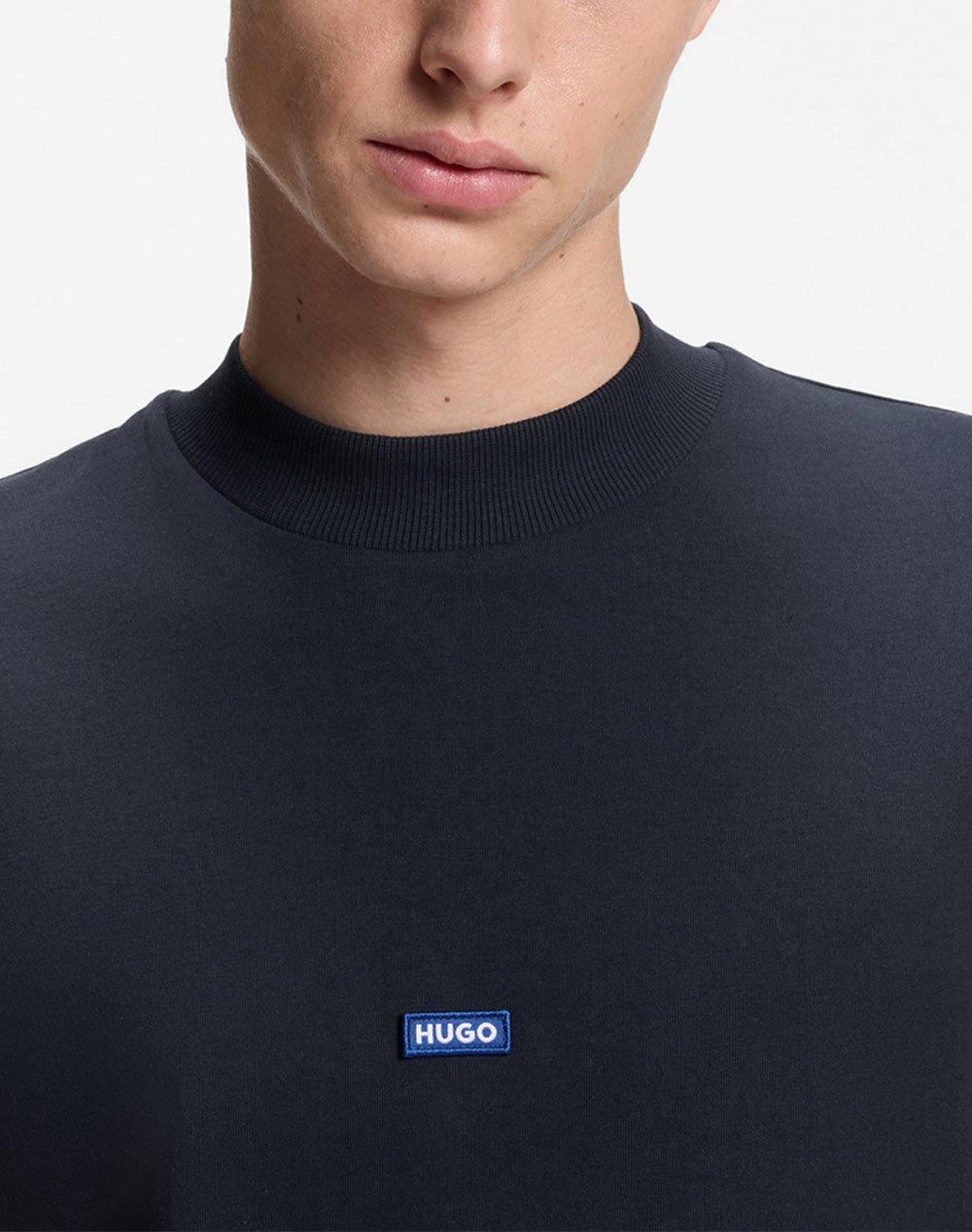 Hugo Nieros 10257318 01 50509991-405-405 Darkblue ανδρικά ρούχα μπλούζες T-Shirt Politikos Shop Πολιτικός