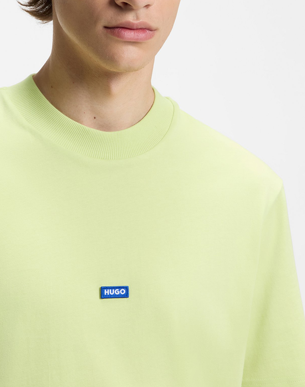 Hugo Nieros 10257318 01 50509991-323-323 Lightgreen ανδρικά ρούχα μπλούζες T-Shirt Politikos Shop Πολιτικός