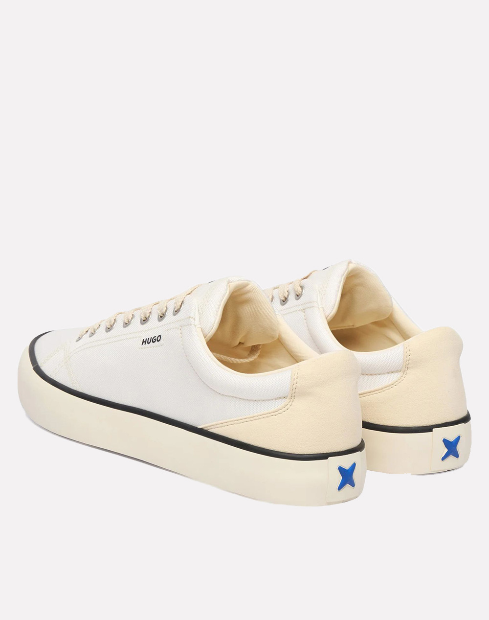 Hugo B-Cross Tenn Nymf 10221518 01 50558090-121 Cream ανδρικά παπούτσια Sneakers Politikos Shop Πολιτικός