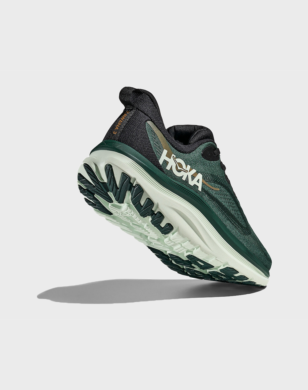Hoka Kawana 3 1171894-Bfs Darkgreen ανδρικά αθλητικά παπούτσια Politikos Shop Πολιτικός