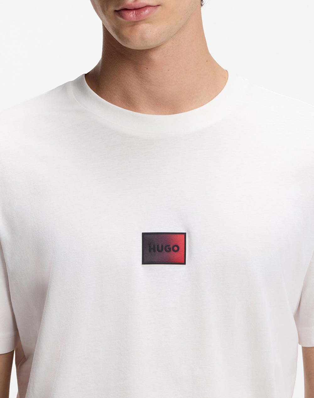 Hugo Danotie 10266462 01 50553124-102 Offwhite ανδρικά ρούχα μπλούζες T-Shirt Politikos Shop Πολιτικός