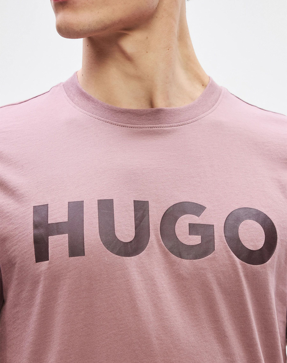 Hugo Dulivio 10229761 01 50467556-236-236 Deeppink ανδρικά ρούχα μπλούζες T-Shirt Politikos Shop Πολιτικός