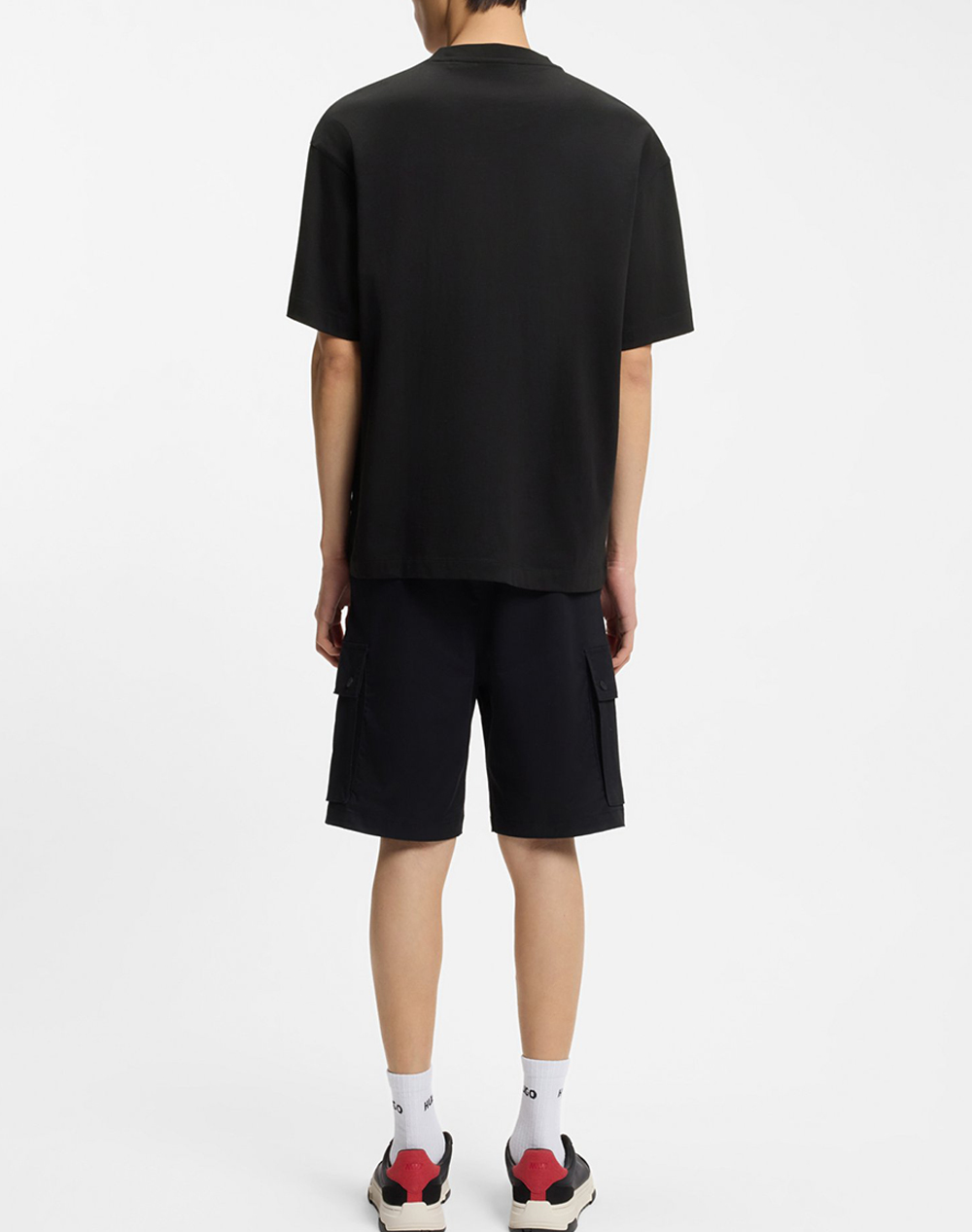 Men's T-Shirts Hugo Black