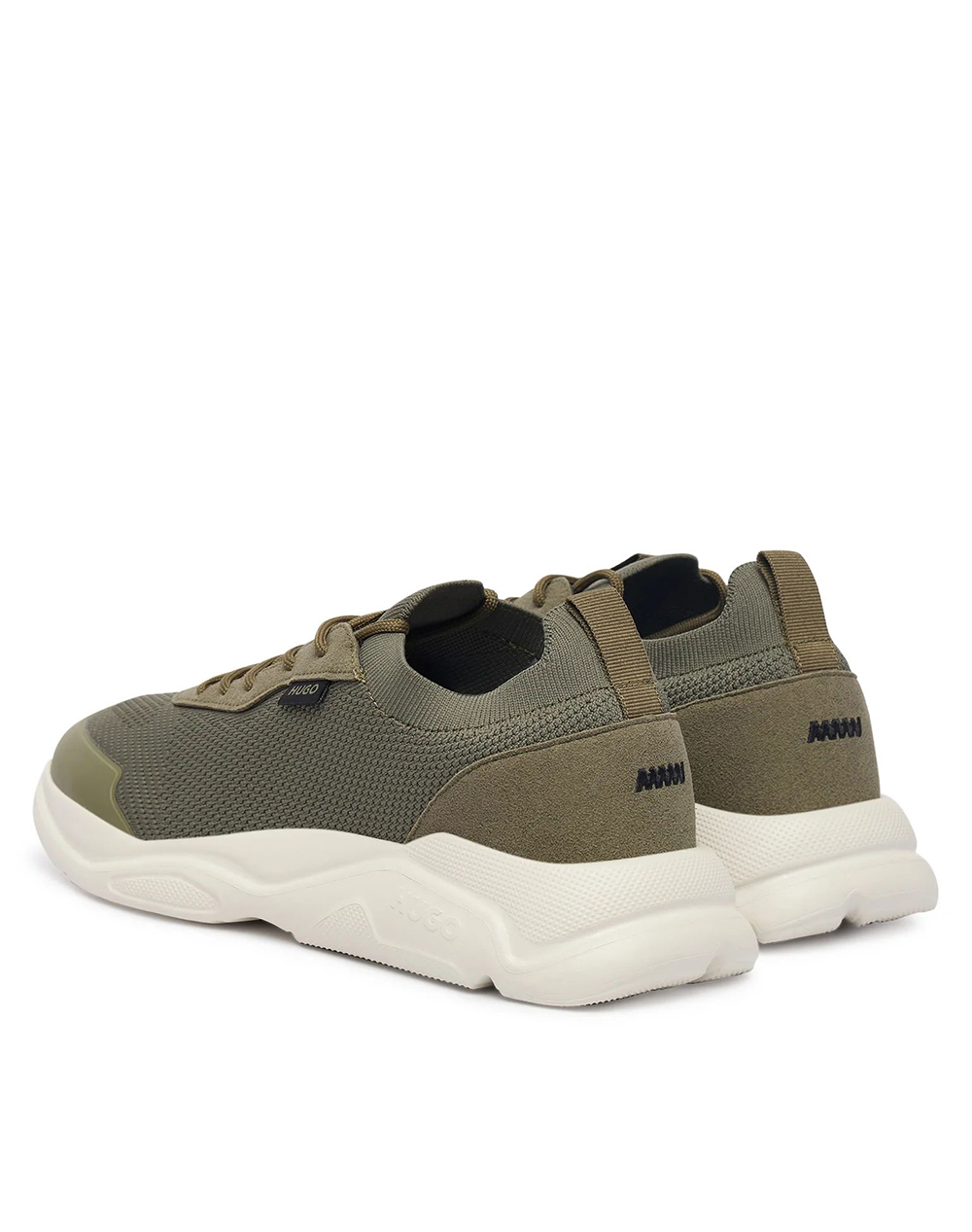 Hugo Leon Runn Mfkn 10267019 01 50557868-345 Khaki ανδρικά αθλητικά παπούτσια Politikos Shop Πολιτικός