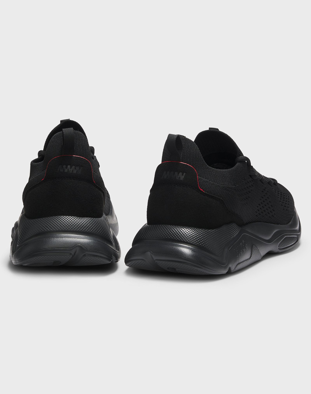 Hugo Leon Runn Knmf 10267019 01 50563493-003 Black ανδρικά αθλητικά παπούτσια Politikos Shop Πολιτικός