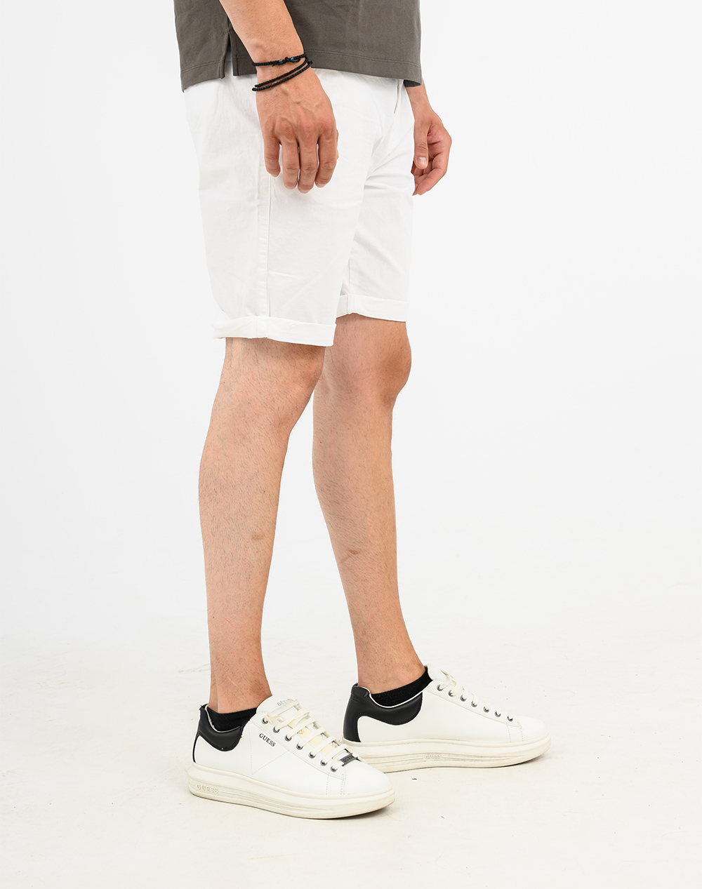 Indicode Inconor 70-060-002 Offwhite ανδρικά ρούχα Σορτς Βερμουδες Chinos Politikos Shop Πολιτικός