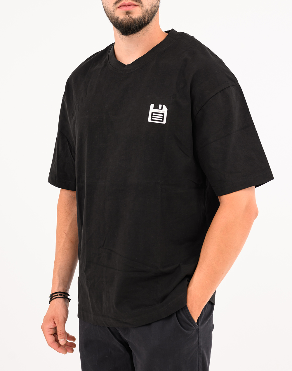 INDICODE T-shirt short sleeves 41-197-978 Black