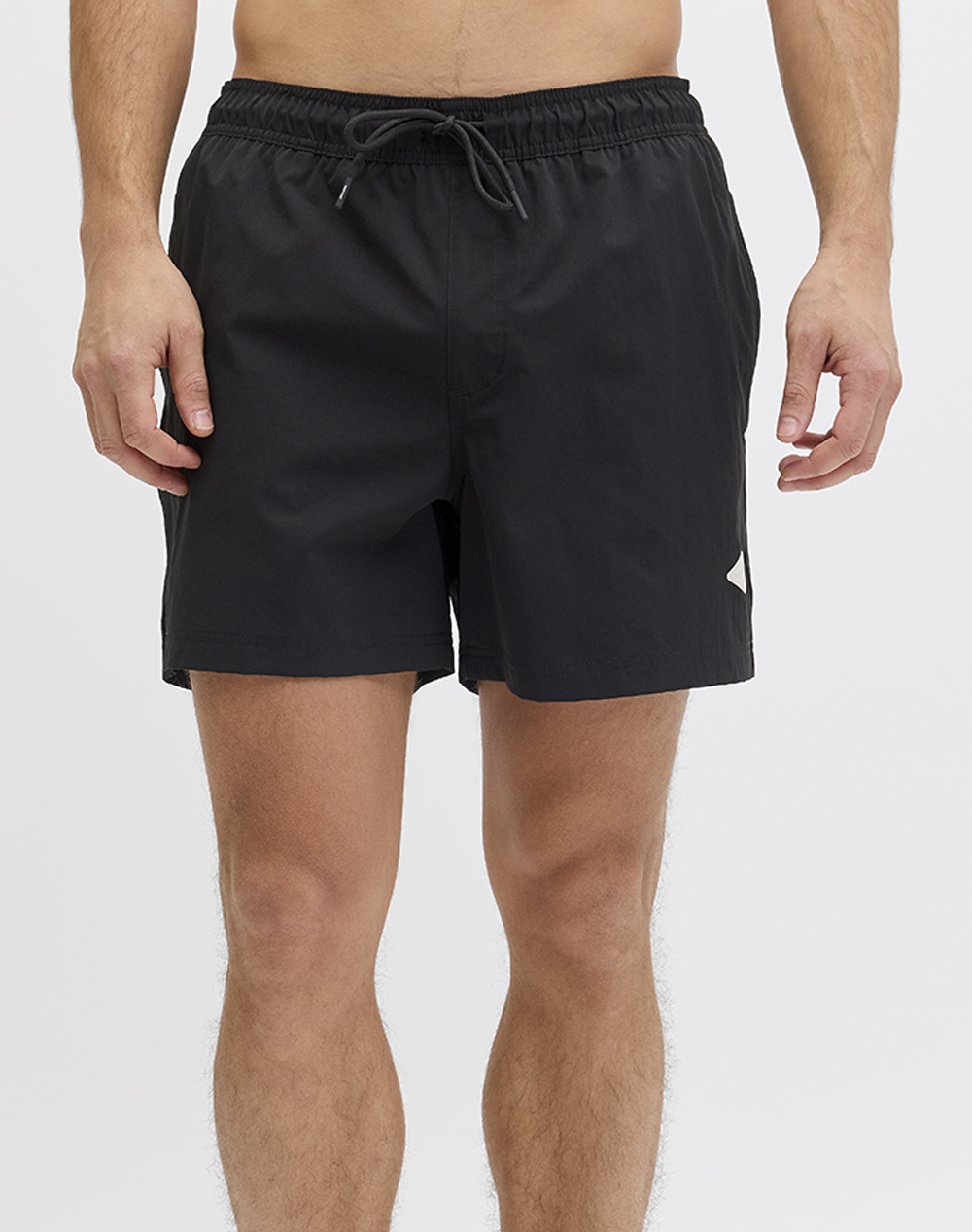 JACK&JONES JPSTMAUI TROPIC SOLID SWIM SHORTS REG SN 12291385-BLACK Black