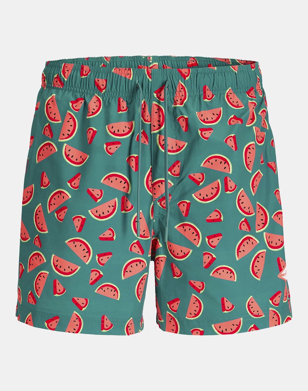 JACK&JONES JPSTMAUI VIBES NOVELTY AOP SWIM SHORT SN 12291426-Colonial Blue Mixed