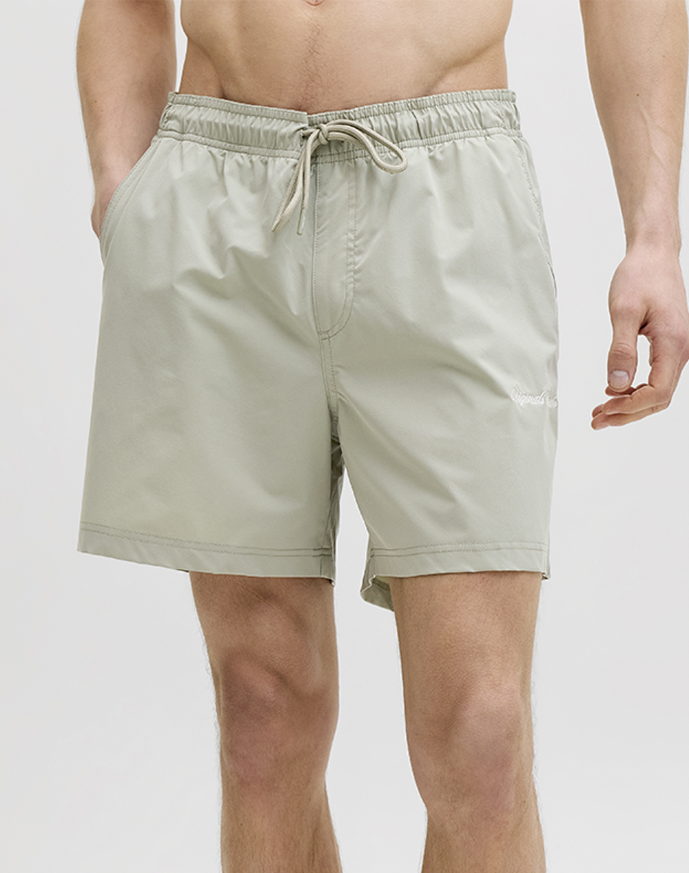 JACK&JONES JPSTMAUI NORREBRO SWIM SHORTS REG RET 12291434-SEAGRASS Mixed