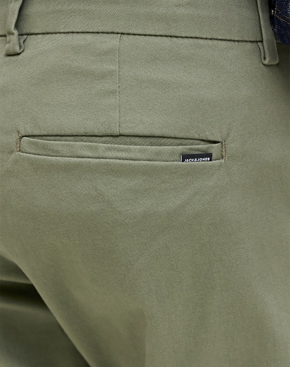 Jack Jones Jpstkane Dylan Chino 12288462-Deep Lichen Green Khaki ανδρικά ρούχα παντελόνια Chinos Politikos Shop Πολιτικός
