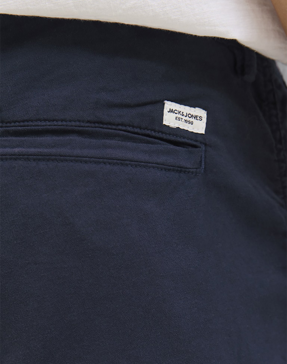 Jack Jones Jpstkane Hybrid Bondi Jogger Sn 12274977-Dark Navy Darkblue ανδρικά ρούχα παντελόνια Chinos Politikos Shop Πολιτικός