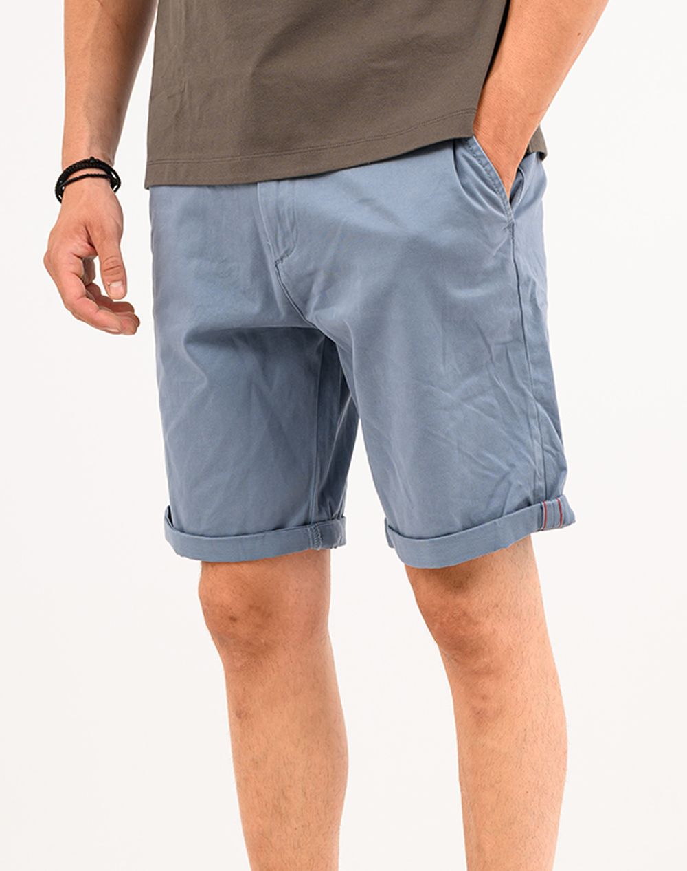 JACK&JONES JPSTBOWIE SHORTS SOLID REG SN 12165604-Blue Mirage Blue