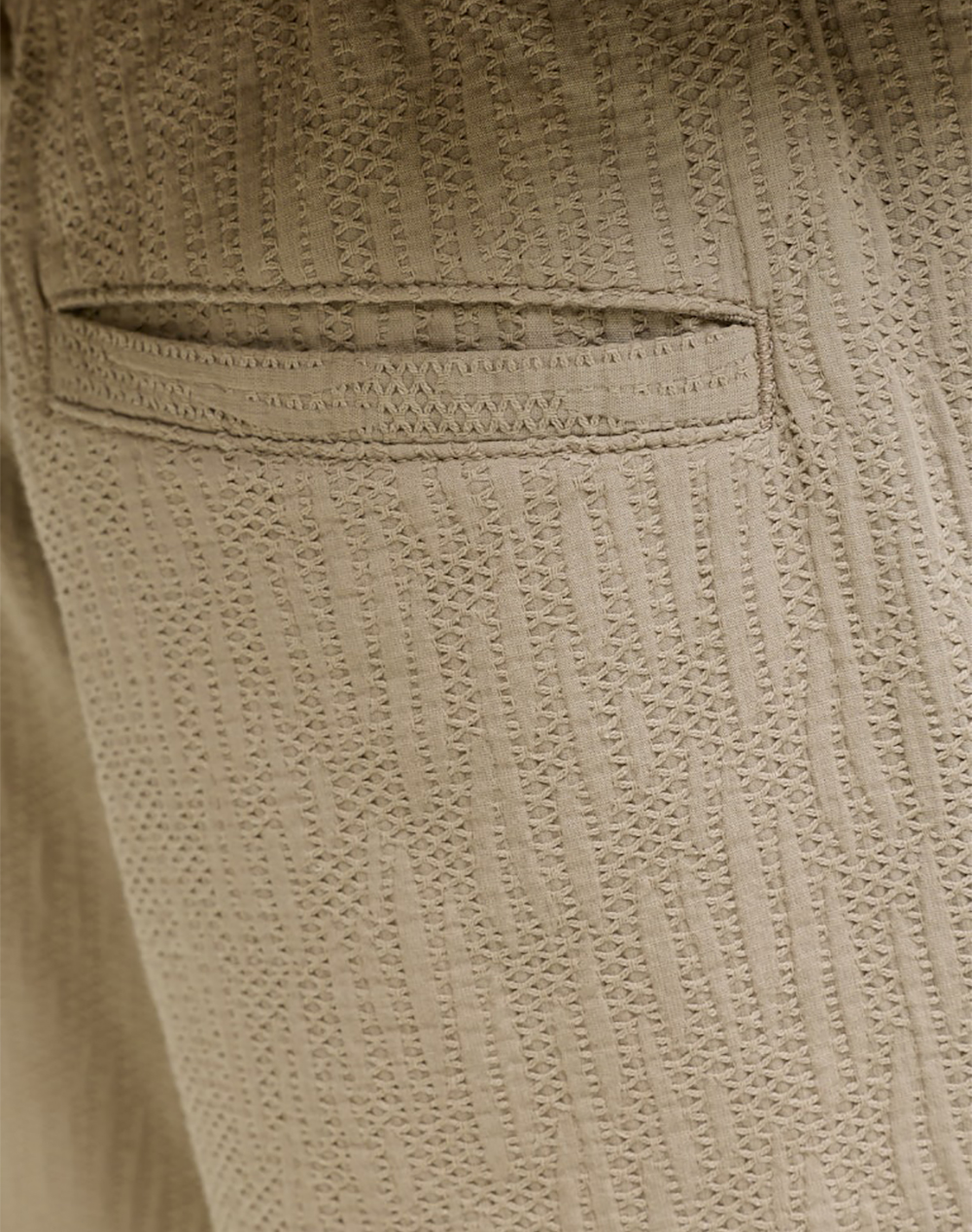 Jack Jones Jpstjaiden Wavy Jogger Short Reg Sn 12293471-Crockery Sandybrown ανδρικά ρούχα Σορτς Βερμουδες Φορμας Politikos Shop Πολιτικός