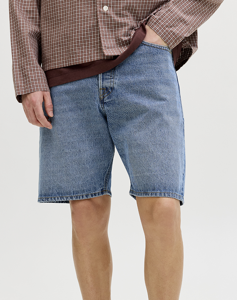 JACK&JONES JJITONY JJORIGINAL SHORTS AKM 111 12290841-Black Denim DenimBlue