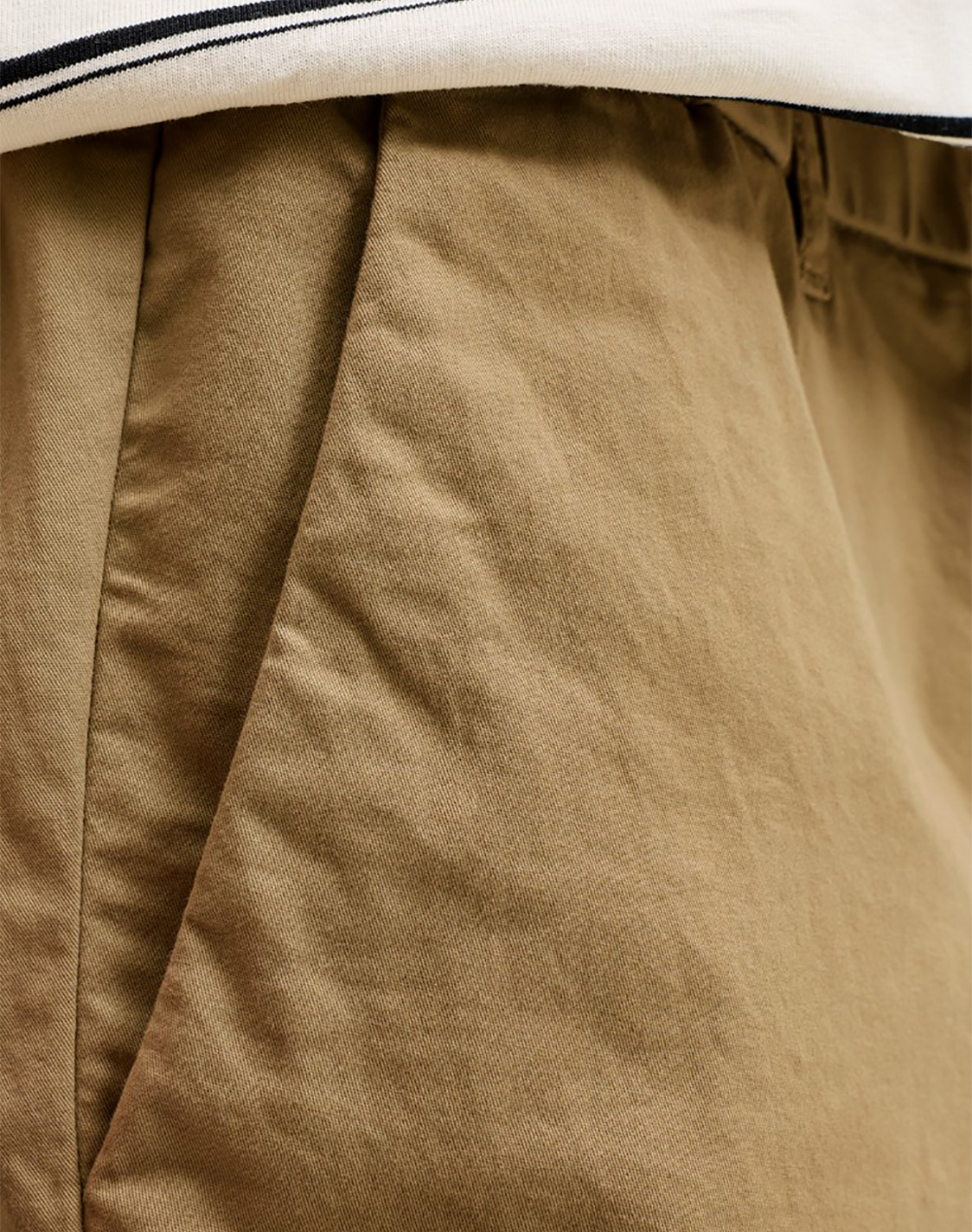 Jack Jones Jpstjaiden Rocco Hybrid Jogger Short Reg 12292831-Lemon Pepper Biege ανδρικά ρούχα Σορτς Βερμουδες Chinos Politikos Shop Πολιτικός
