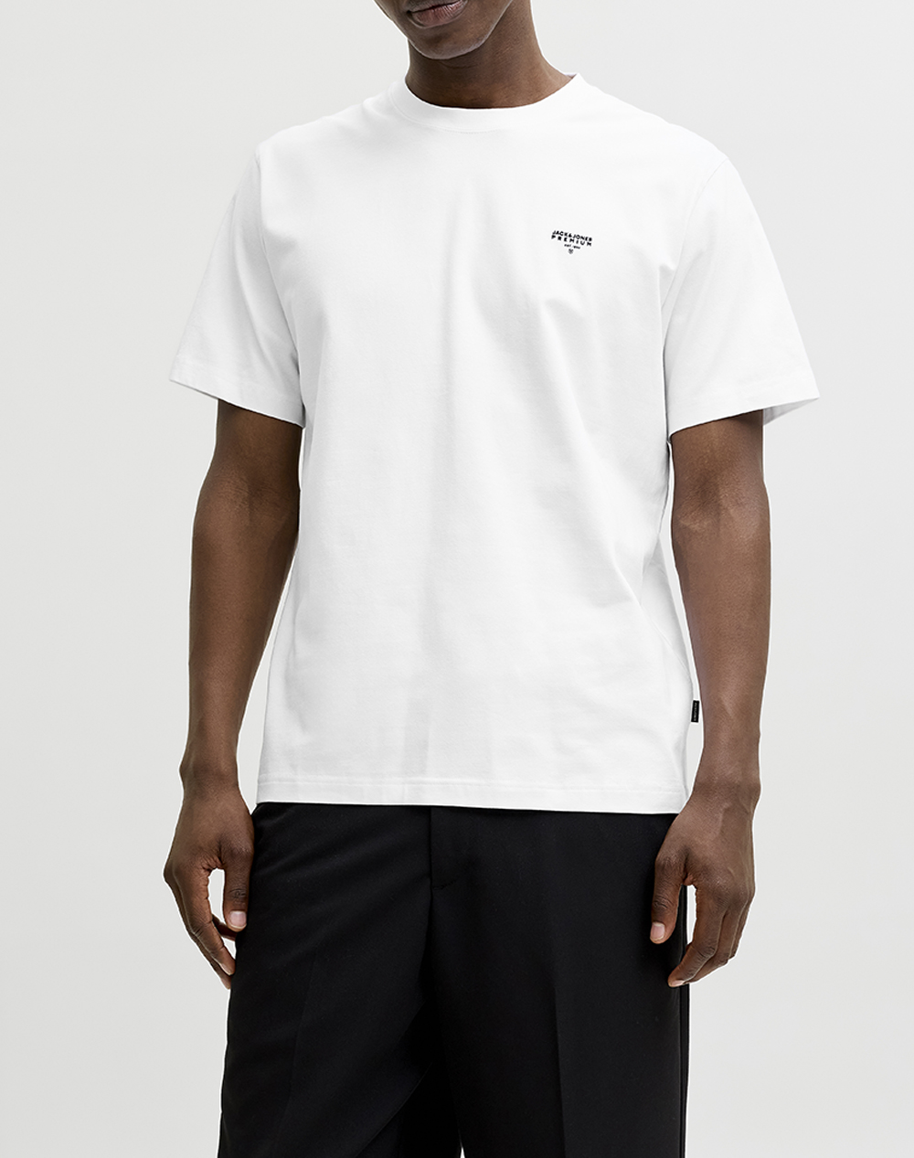 JACK&JONES JPRBLATYLER SS TEE 12292383-BRIGHT WHITE White