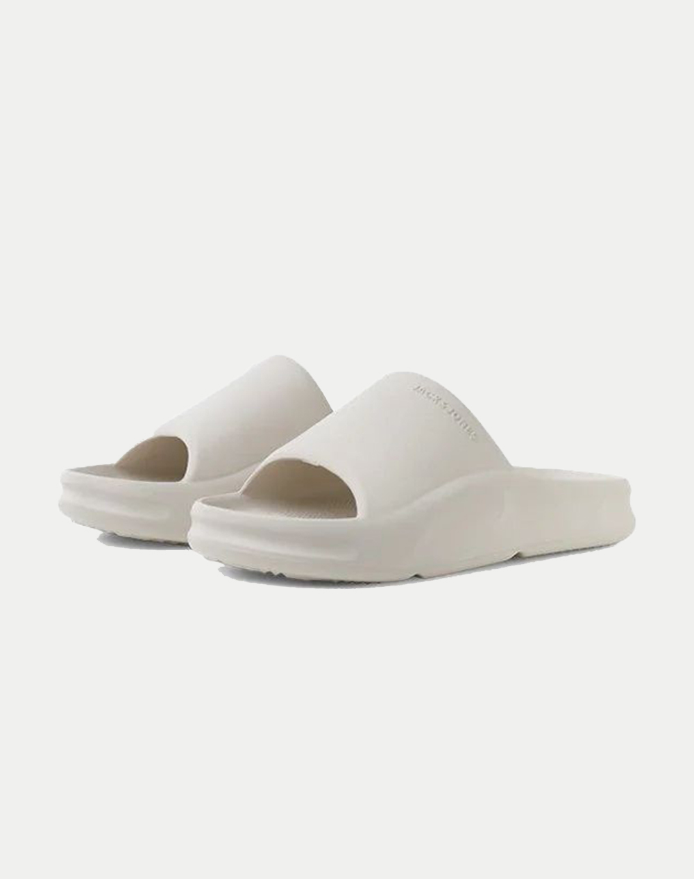 JACK&JONES JFWSTATUS MOULDED SLIDER NOOS 12251282-Moonbeam Ecru φωτογραφία