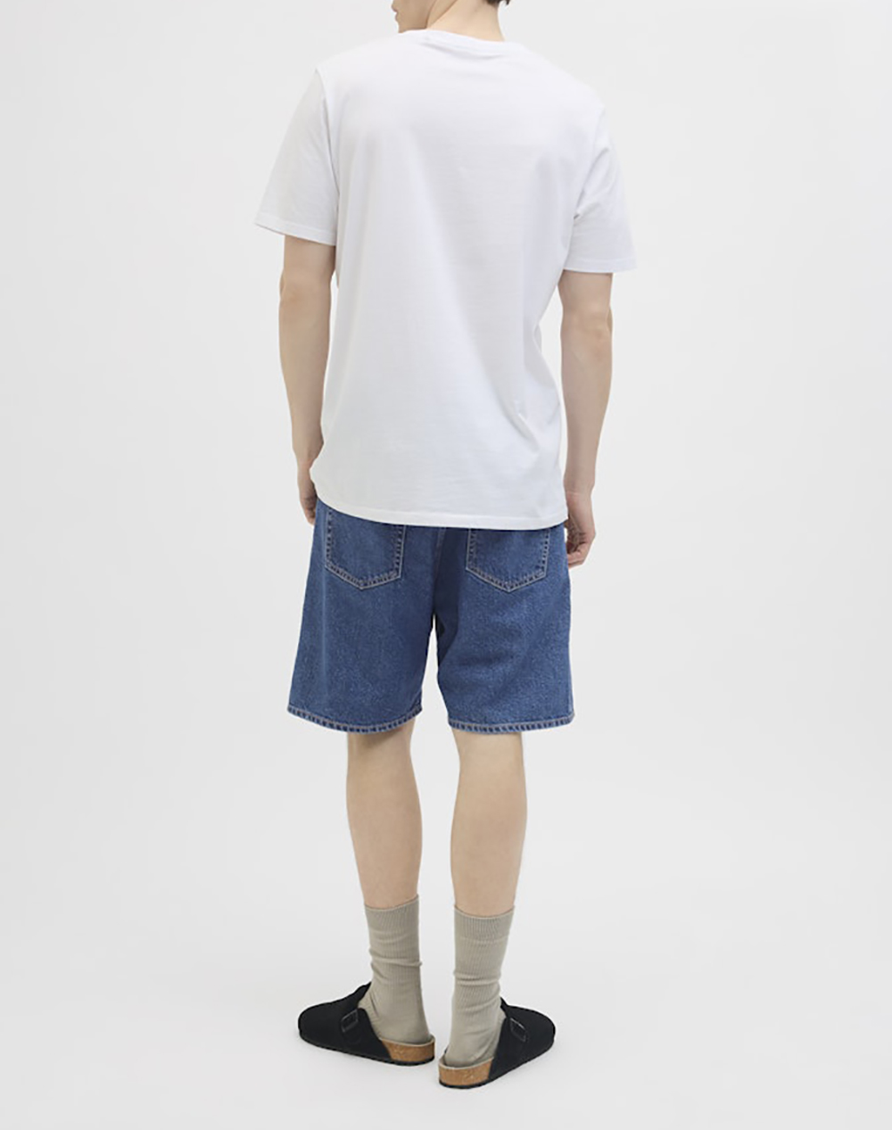 JJREBEL JREBTAYLOR JJCRAFT SHORTS AKM 635 12270467-BLUE DENIM DenimBlue φωτογραφία