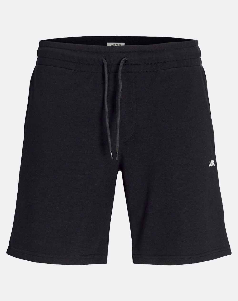 Jj Rebel Ανδρικό Αθλητικό Σορτς Μαύρο Ανακυκλωμένος Πολυεστέρας Βαμβάκι