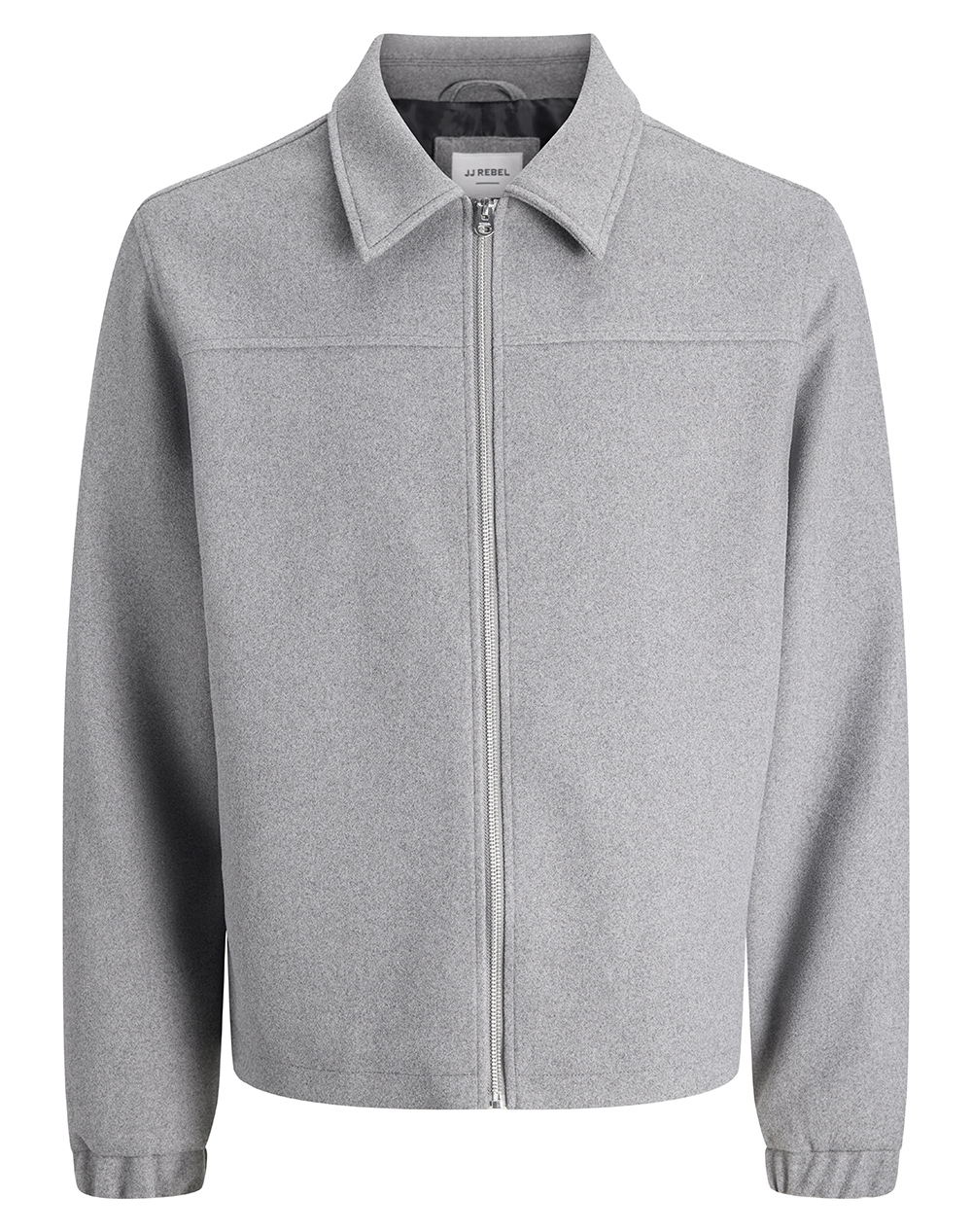 JJ REBEL JREBMAZE SHORT JACKET 12285172-Dark Grey Melange Gray