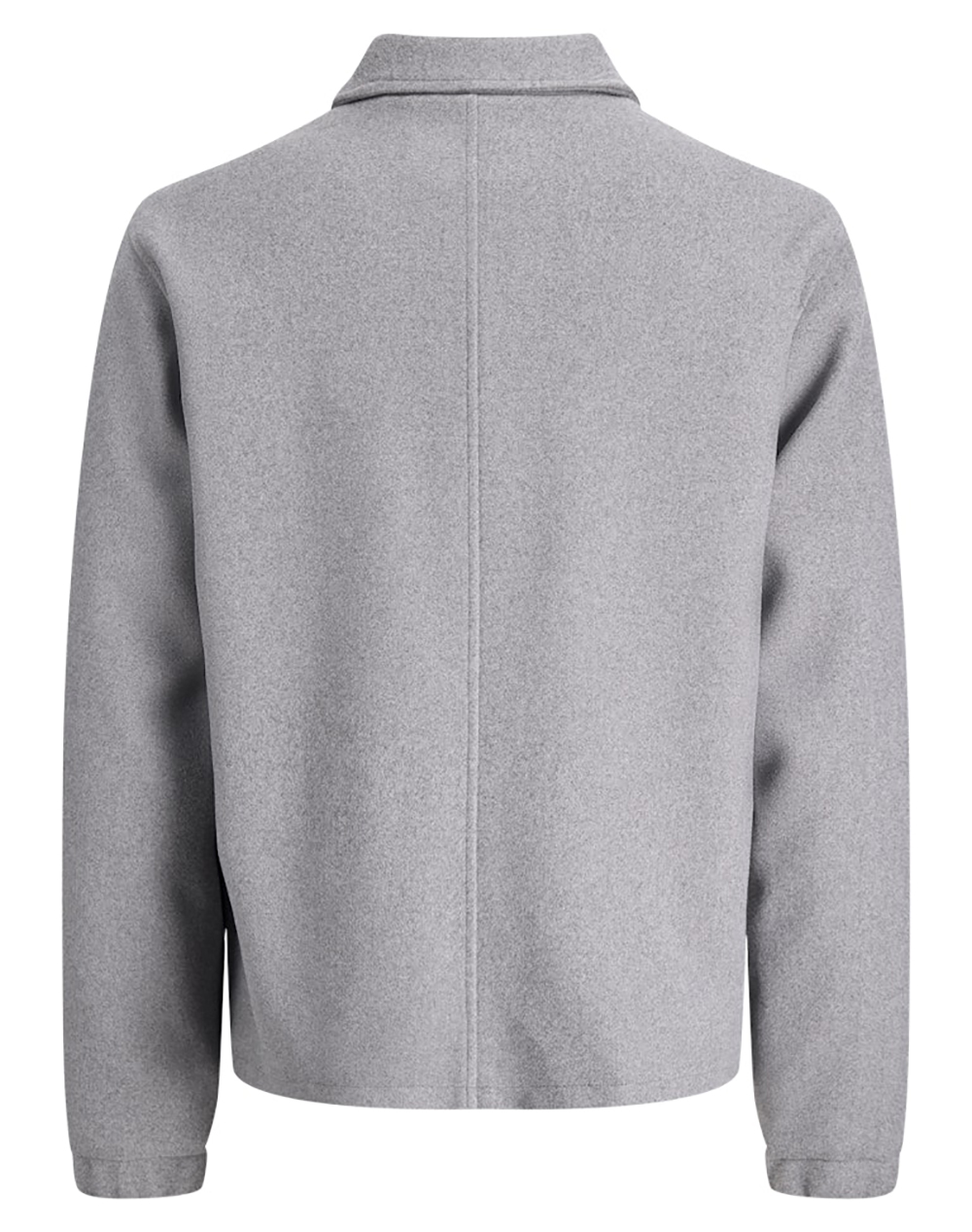 JJ REBEL JREBMAZE SHORT JACKET 12285172-Dark Grey Melange Gray φωτογραφία