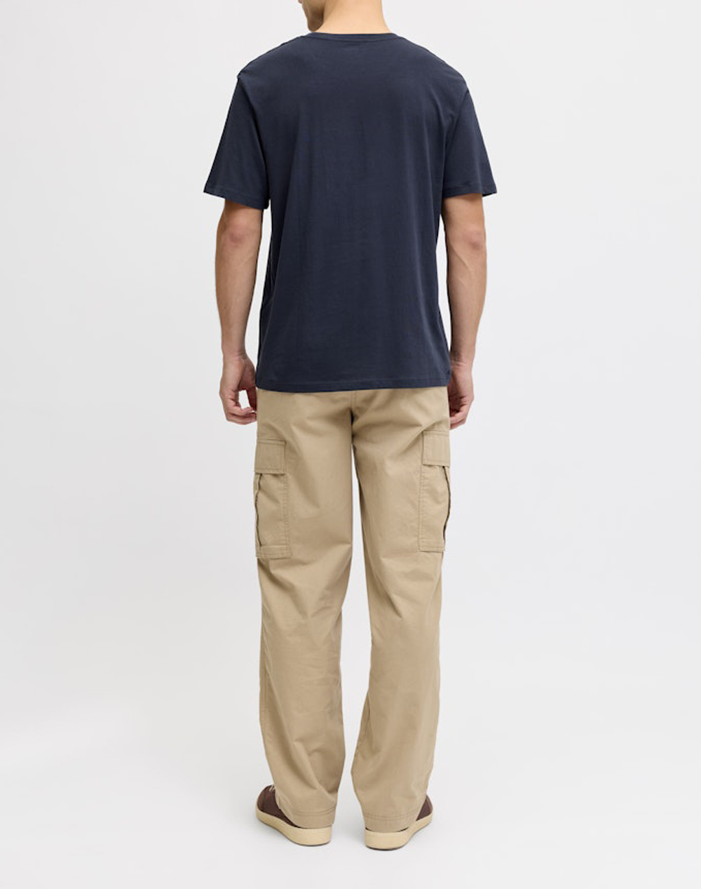 JJREBEL JREBROCKY LOGO TEE SS CREW NECK SN 12271037-Navy Blazer NavyBlue φωτογραφία
