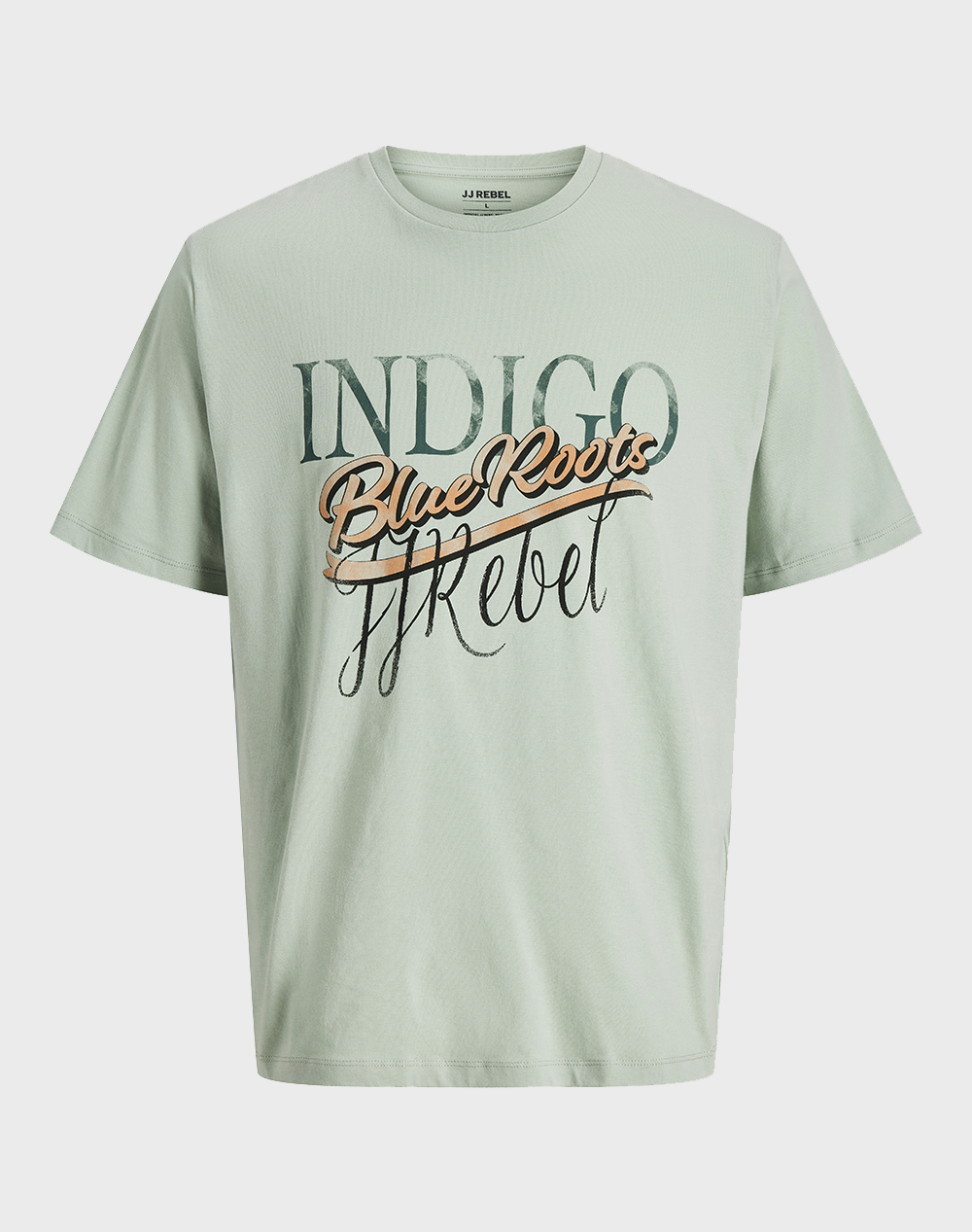 JJREBEL JREBJOEY SS TEE 12290611-Aqua Gray Aqua
