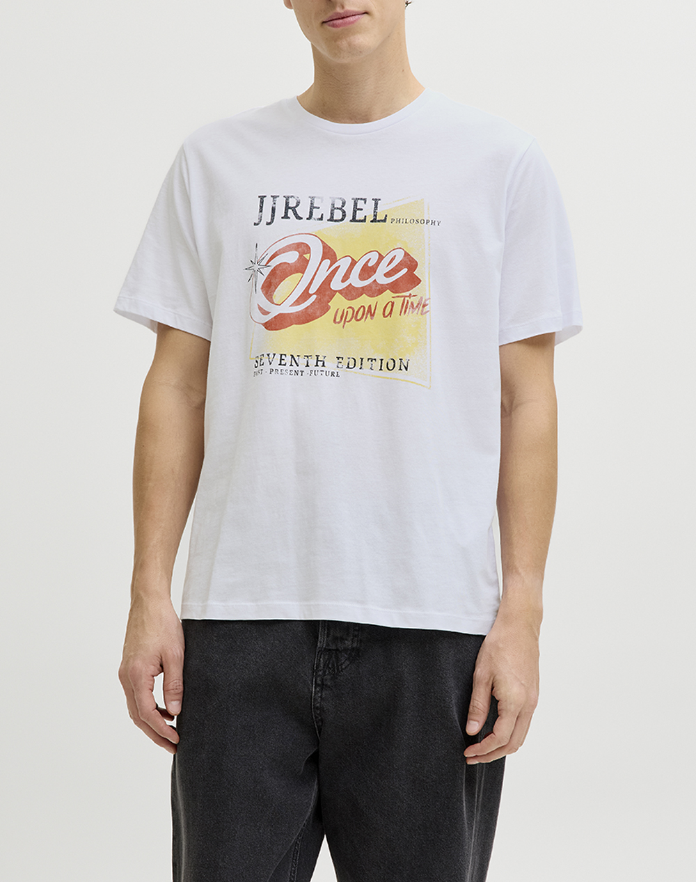 JJREBEL JREBJOEY SS TEE 12290611-WHITE OffWhite
