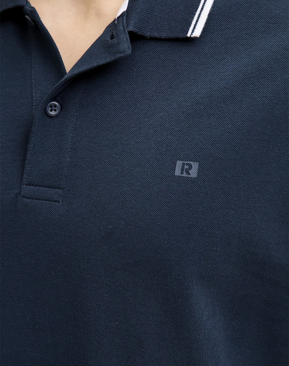 Jjrebel Jrebzell Polo Ss Sn 12271166-Navy Blazer Darkblue ανδρικά ρούχα μπλούζες Politikos Shop Πολιτικός