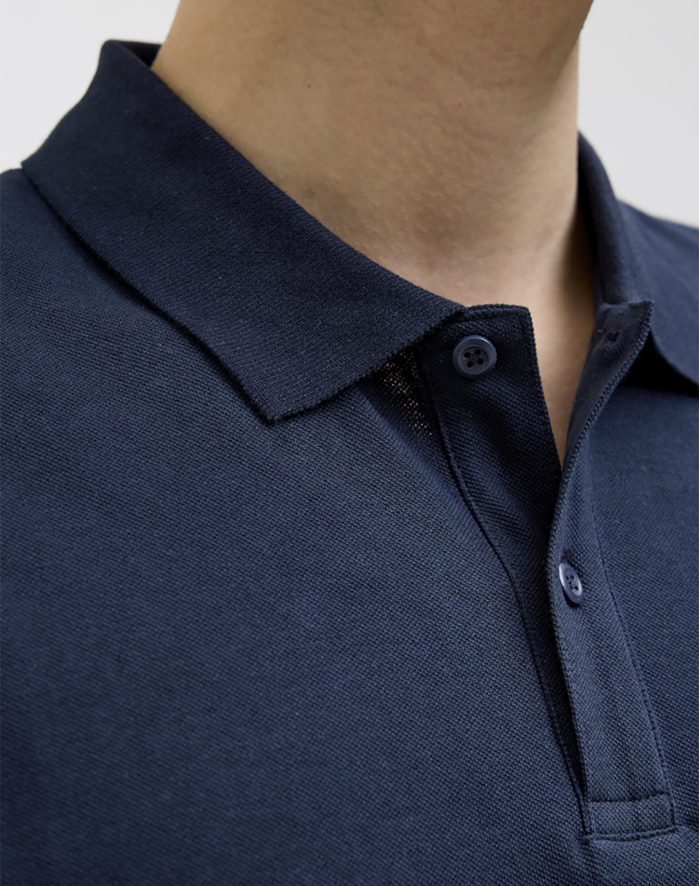 Jjrebel Jrebrebel Logo Polo Ss 12264439-Sky Captain Darkblue ανδρικά ρούχα μπλούζες Politikos Shop Πολιτικός