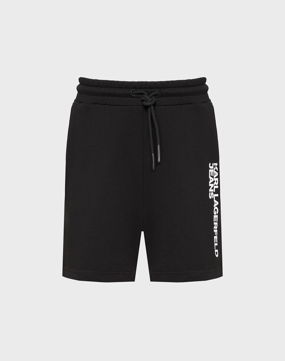 KARL LAGERFELD JEANS KLJ TEXT LOGO SWEATSHORT A2M10166-999 Black