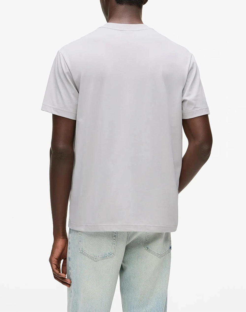 KARL LAGERFELD JEANS KLJ REG MONOGRAM TEE A2M17072-1IB LightGray φωτογραφία