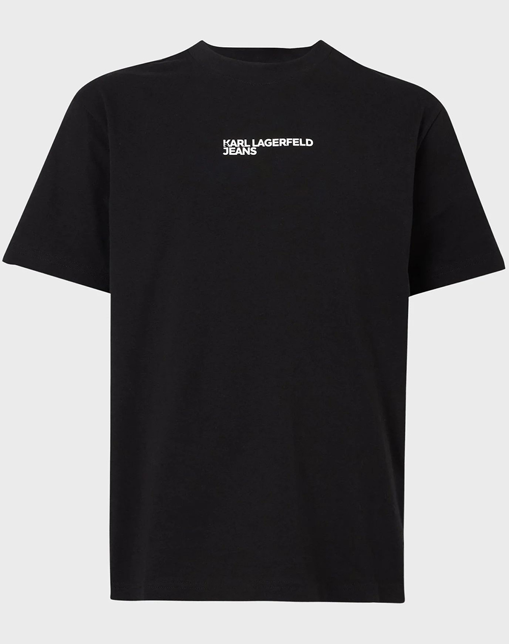 KARL LAGERFELD JEANS KLJ REG SS LETTERS TEE B1M17067-999 Black