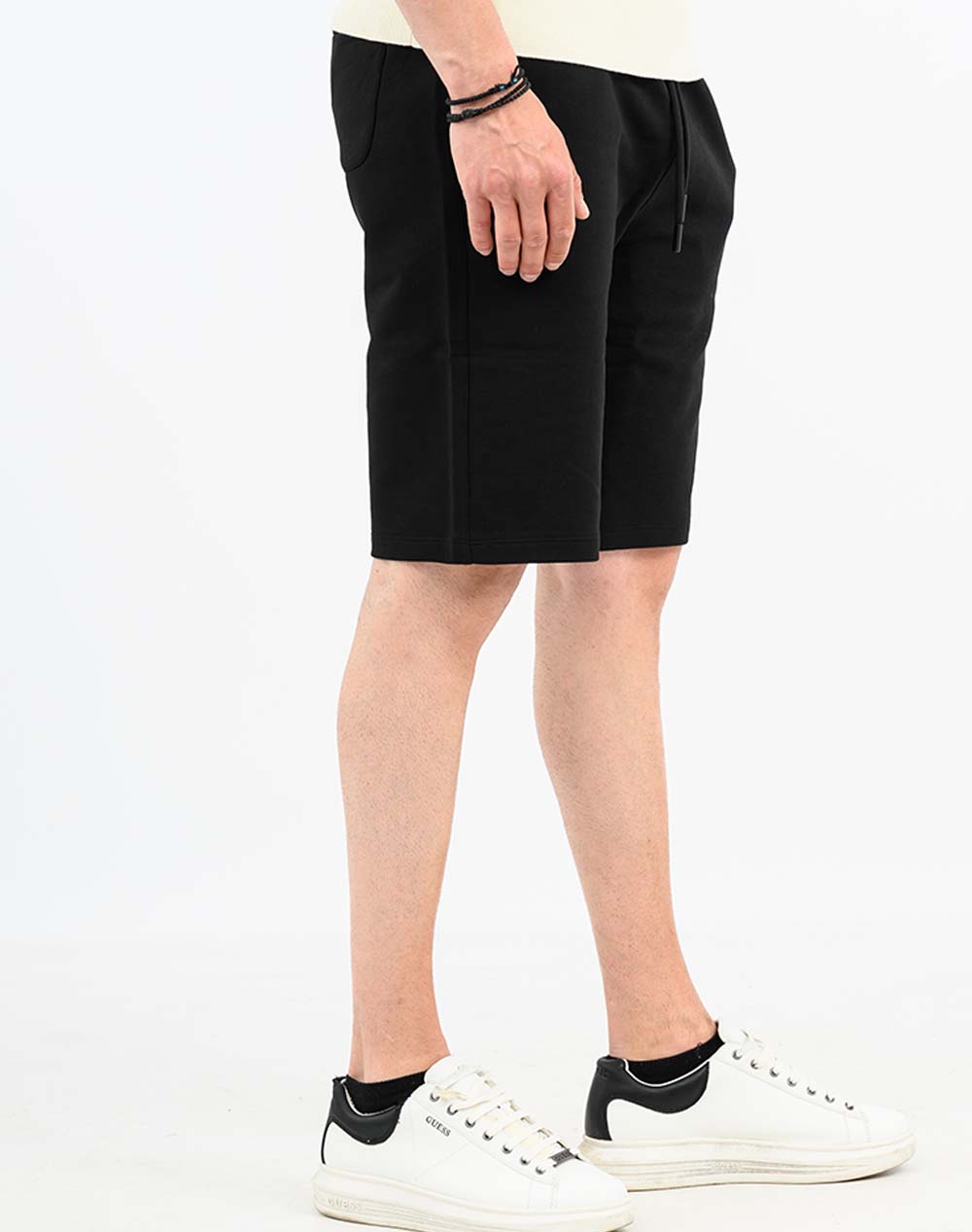 Karl Lagerfeld Sweat Shorts 705783-561917-990 Black ανδρικά αθλητικά ρούχα Σορτς Βερμουδα Politikos Shop Πολιτικός