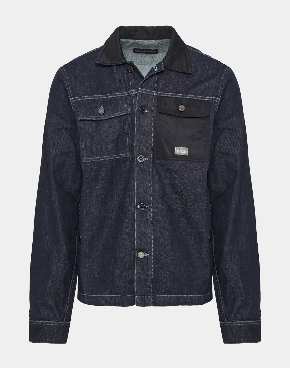 KARL LAGERFELD DENIM JACKET 505809-561864-606 DenimDarkBlue