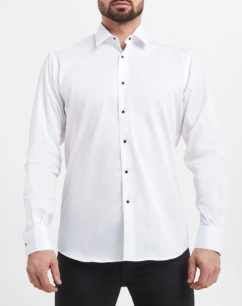KARL LAGERFELD SHIRT MODERN FIT NOS 605000-500699-10 White